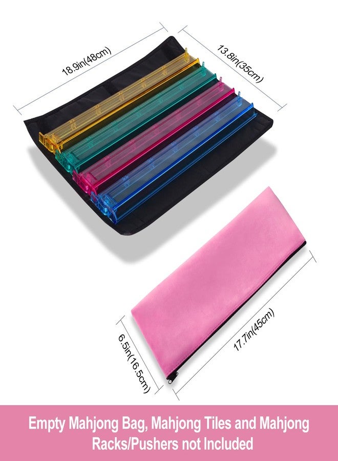 GUSTARIA Empty Mahjong Bag, Quality American Mahjong Set Carrying Case with A Wrapper for Racks & an Extra Zippered Bag for Tiles (Case Only) - Image 5
